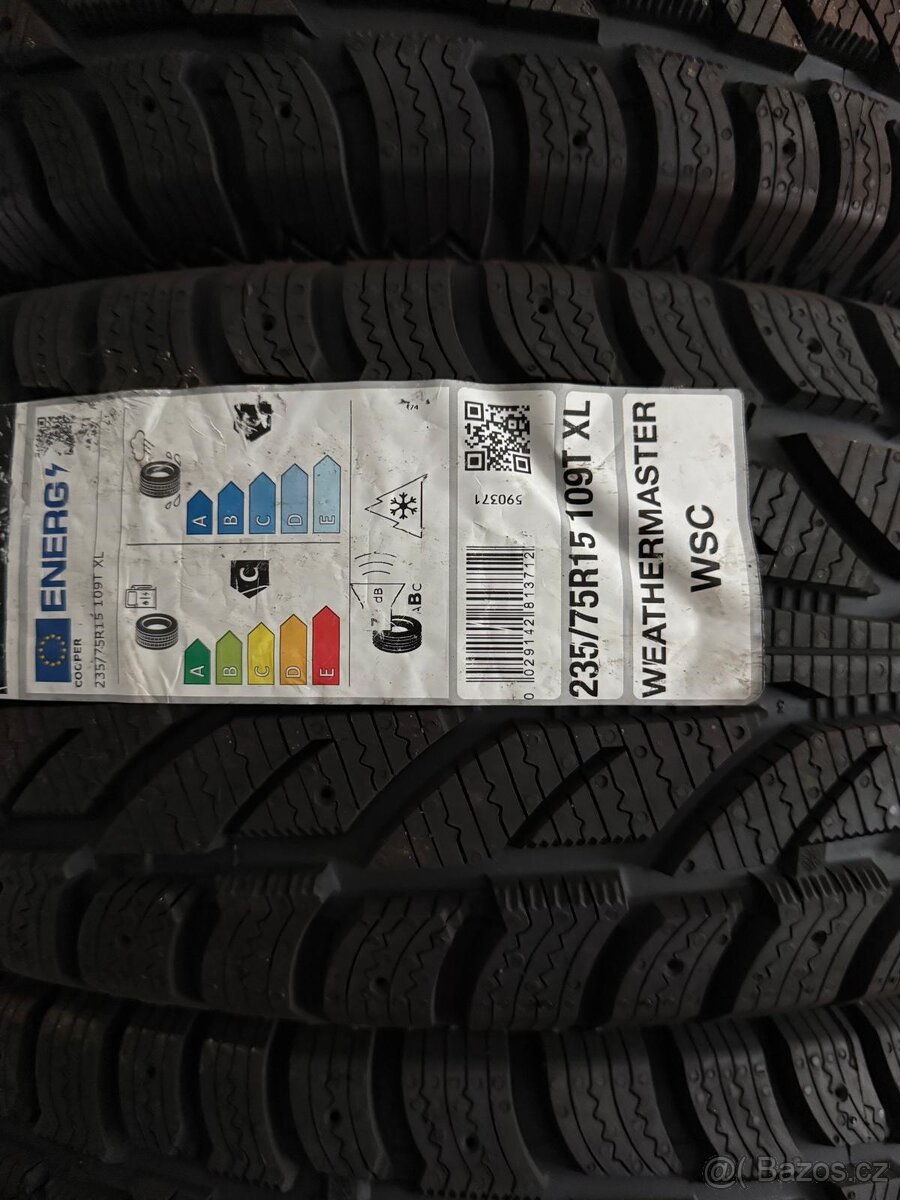 Cooper weathermaster wsc 235/75 R15 109t