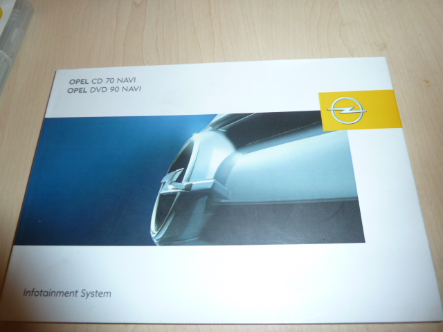 Opel cd 70  a dvd 90 navi navod v češtině