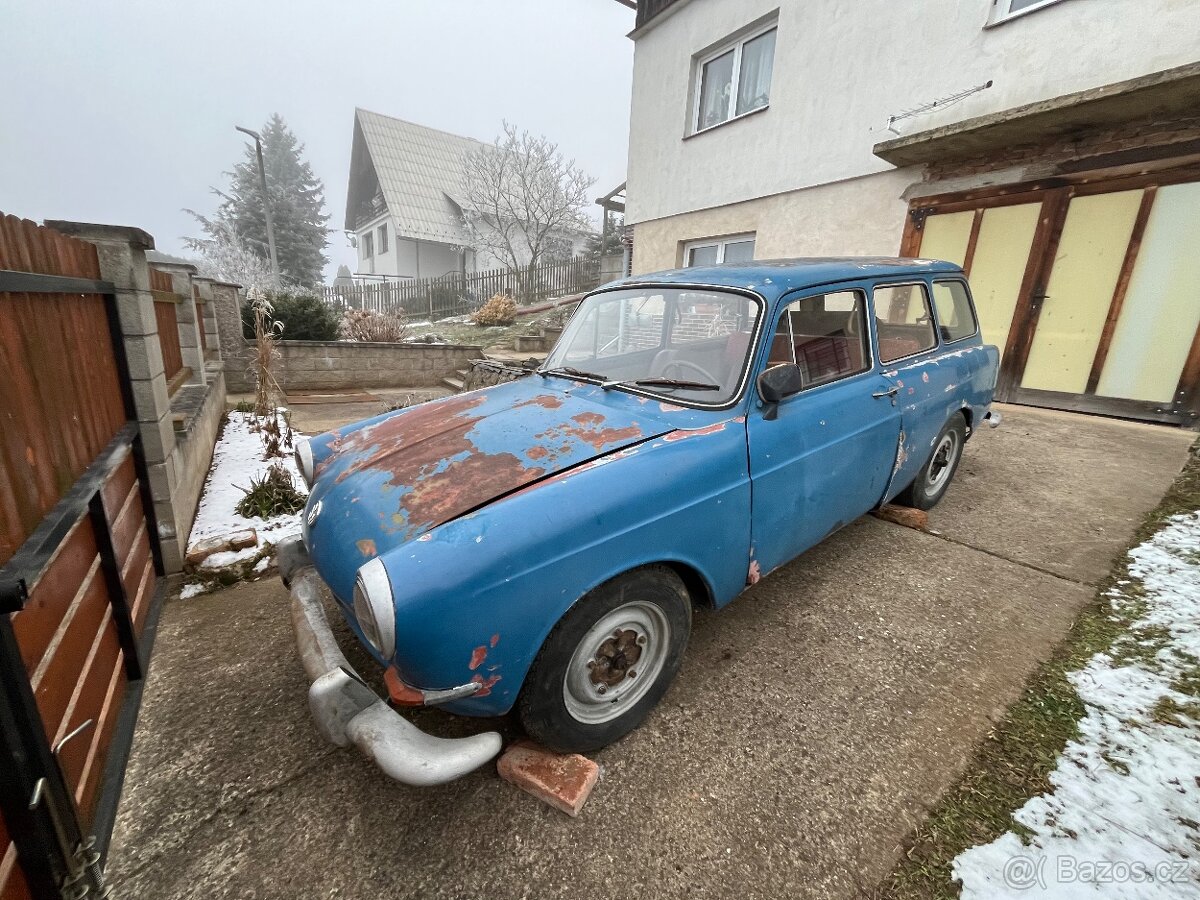 2x Volkswagen 1500 variant typ 3 1965