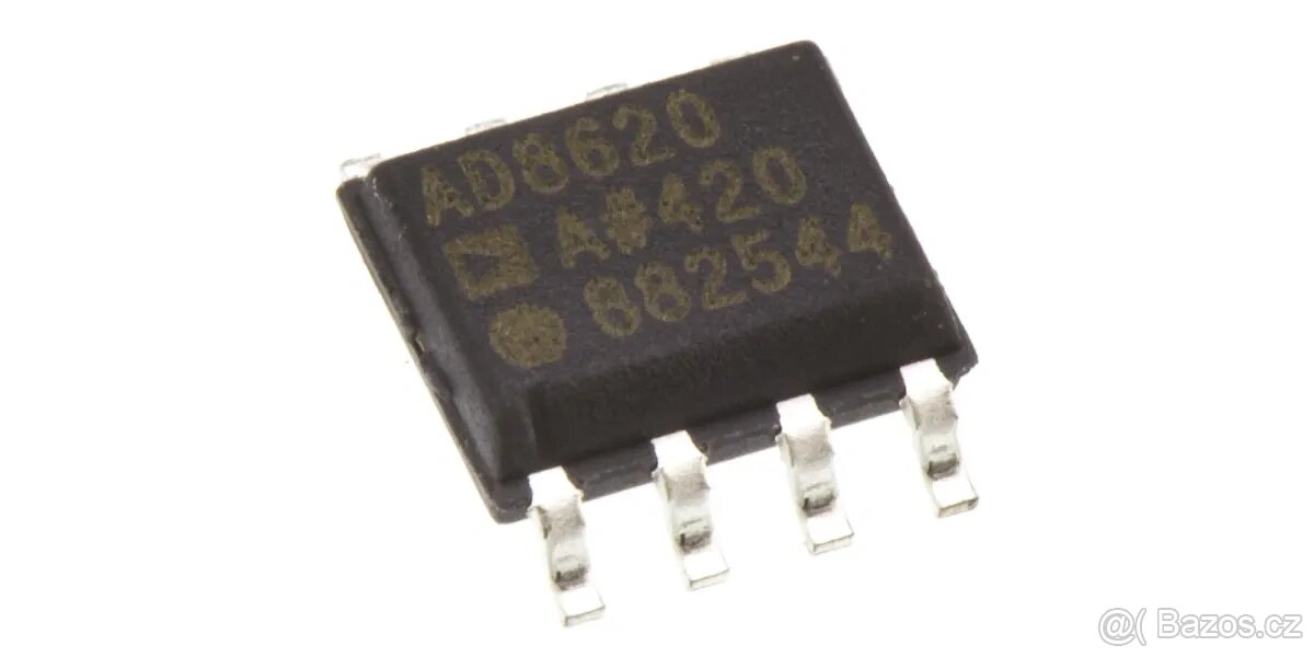 AD8620 -  Analog Devices, Op Amp, 25MHz, 8-Pin SOIC