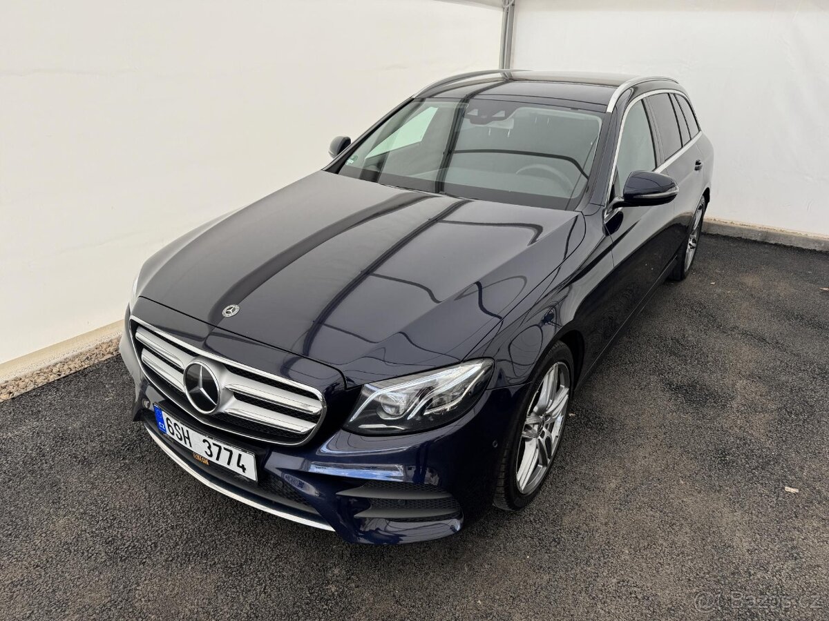 Mercedes-Benz Třídy E, 220d 143kw 9G DPH 1MAJ 4x4 AMG