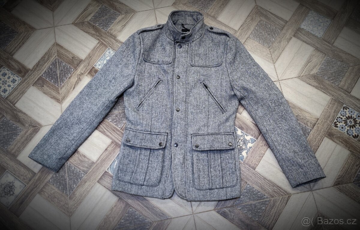 Nový teplý zimní kabát H&M velikost XS/S