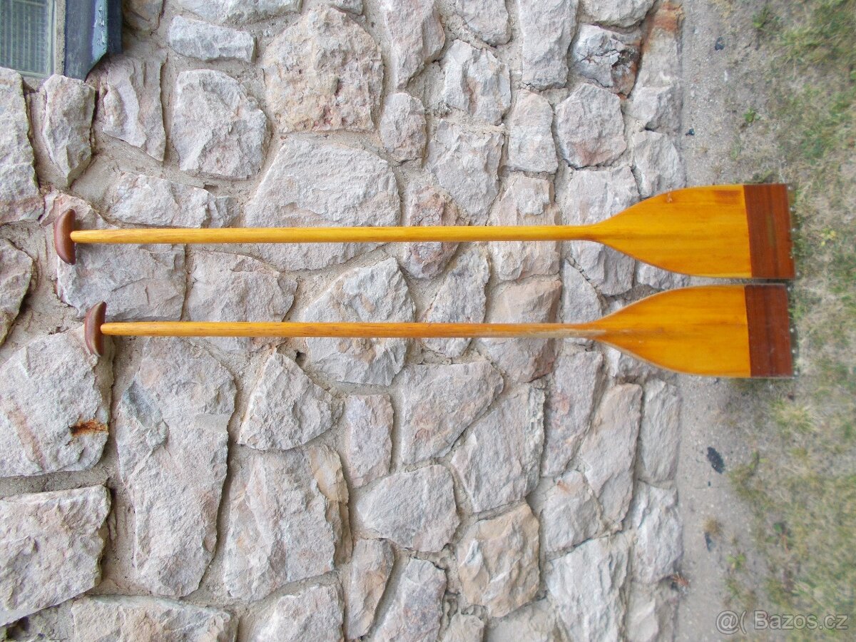 Dřevěná pádla