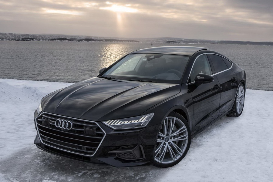 originál alu AUDI A7 (4K) 8,5x20" 5x112 s pneu 255/40 R20