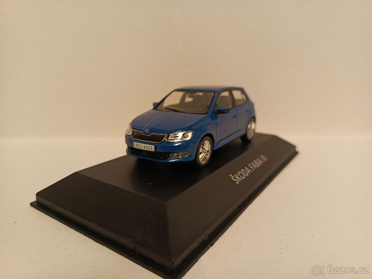 Prodám Model 1:43 Škoda Fabia III, kaleidoskop Škoda č. 54