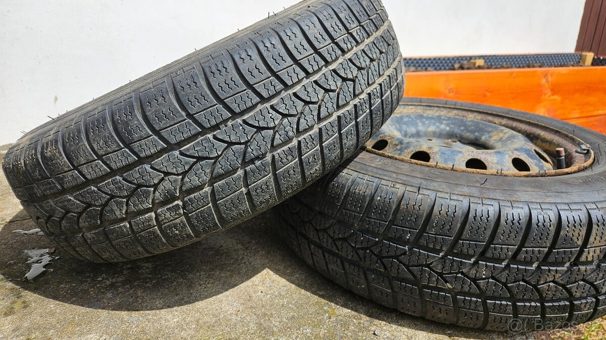 Zimni pneu 175/65/R14 2×Barum/2xKormoran