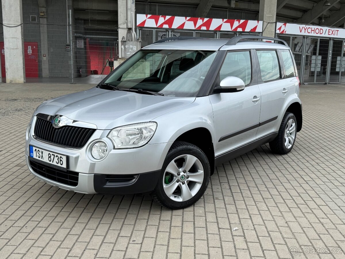 Škoda Yeti 2.0TDI 4x4 Tažné ČR původ KRÁSNÝ STAV