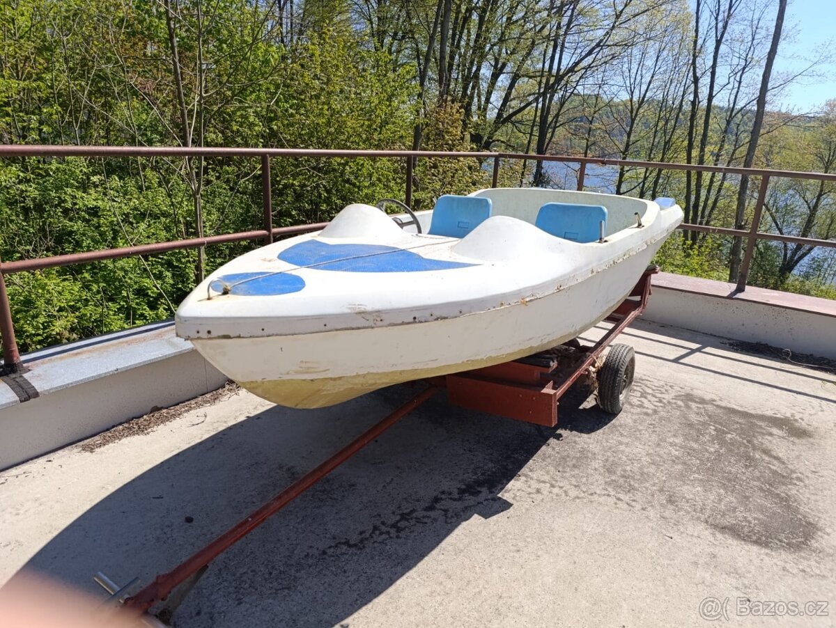 Motorový člun pohon elektro 24V