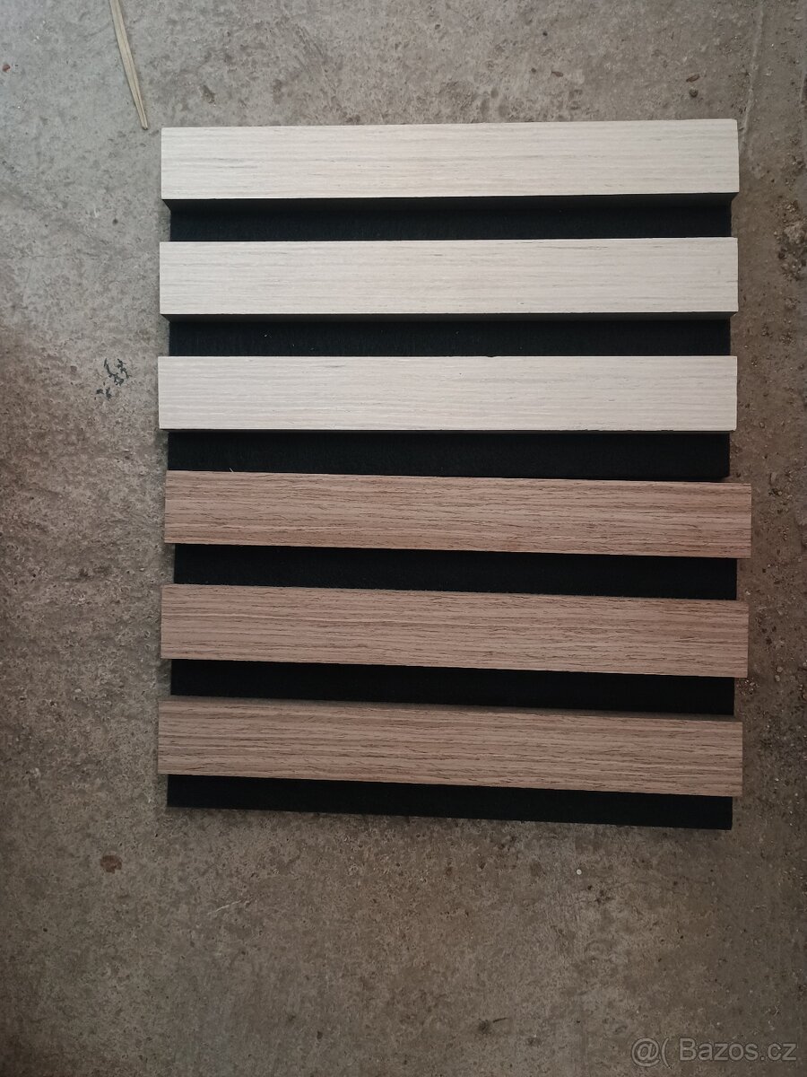 Akustické panely  240x60 trochu spěchá