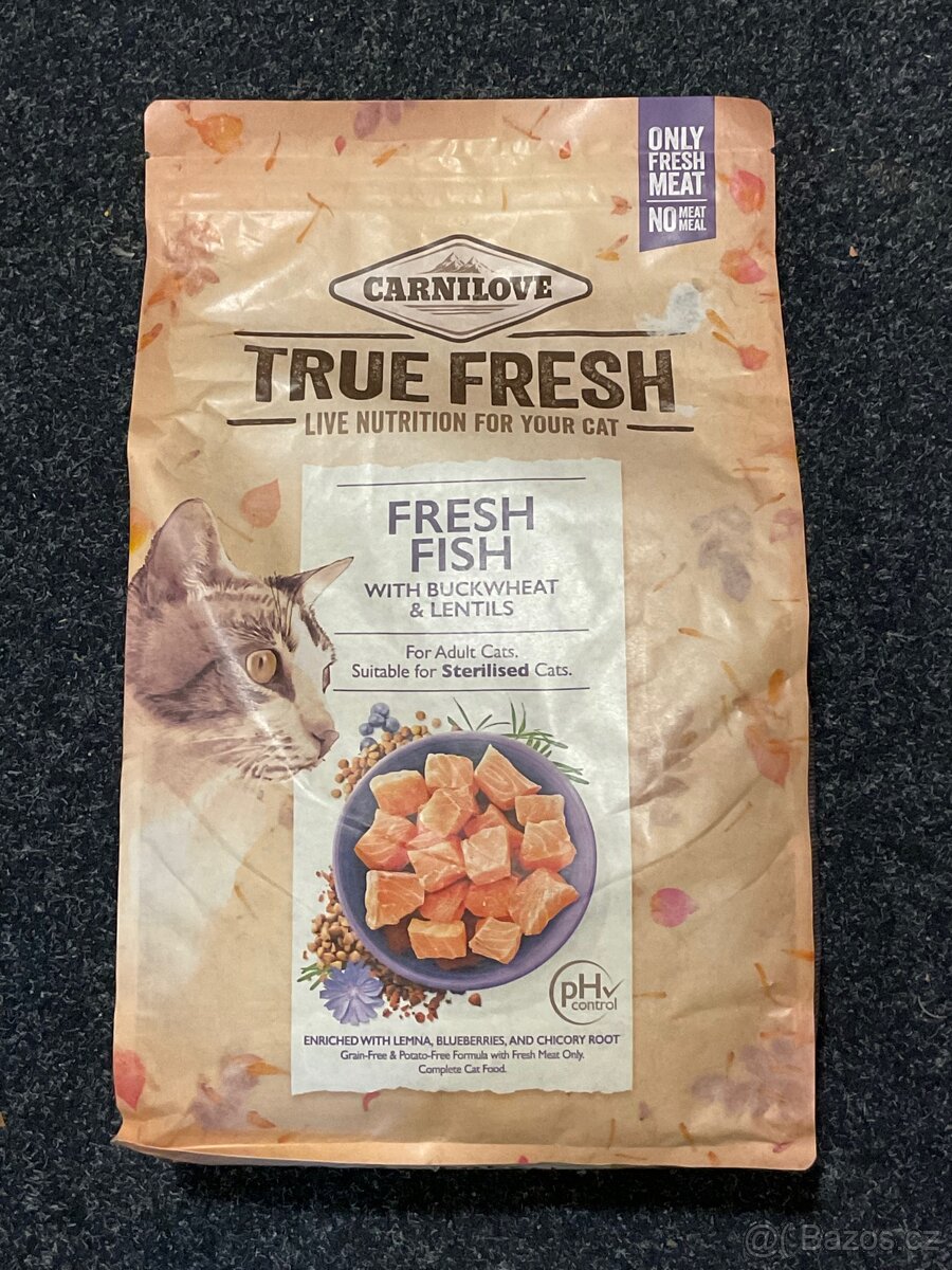 Granule pro kočky Carnilove 4.8 kg