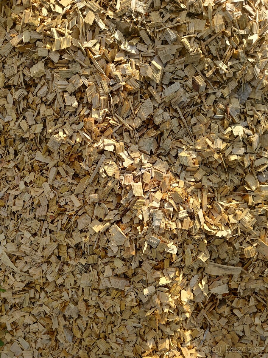 Mulčovací štěpka z borovice