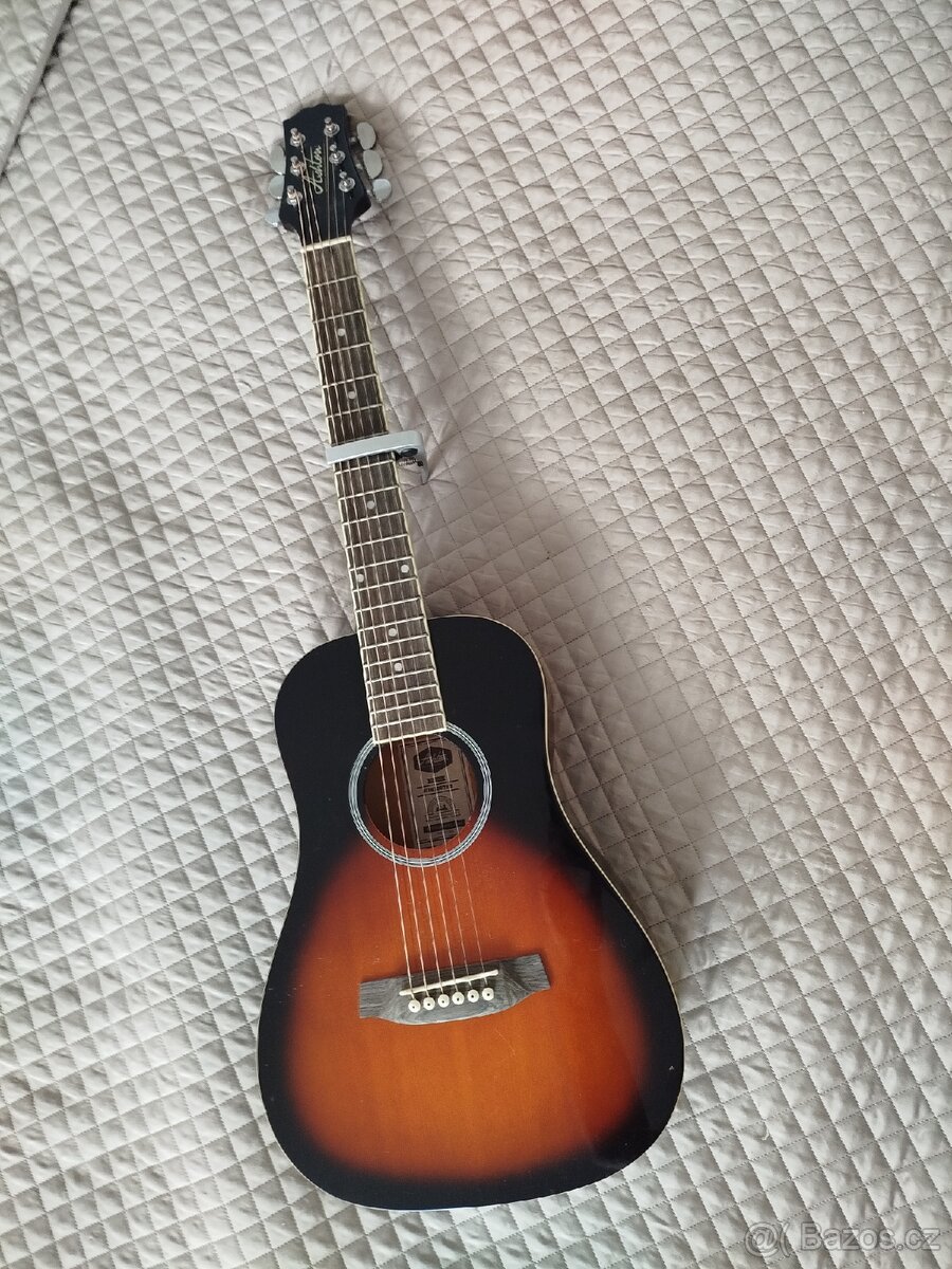 Kytara 3/4 Ashton mini 20 TSB + Capo