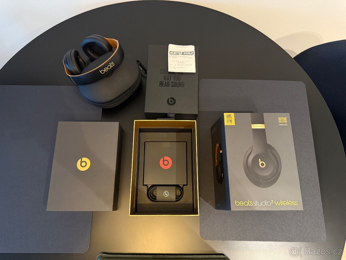 Bezdrátová sluchátka Beats Studio3 Wireless.