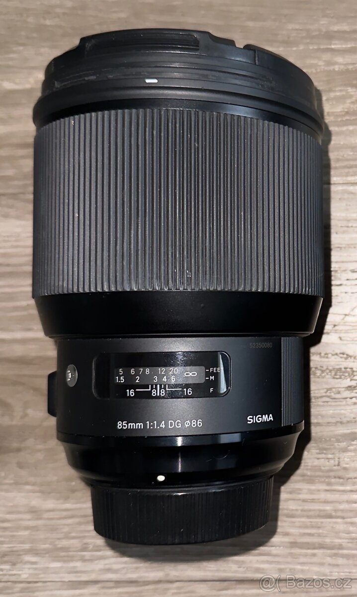 OBJEKTIV SIGMA ART 1:1,4 85 PRO NIKON