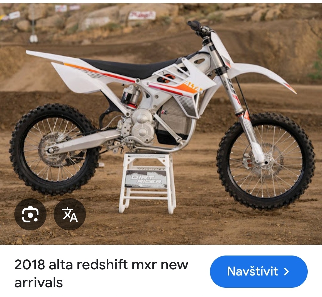 Koupím motocykl Alta Redshift