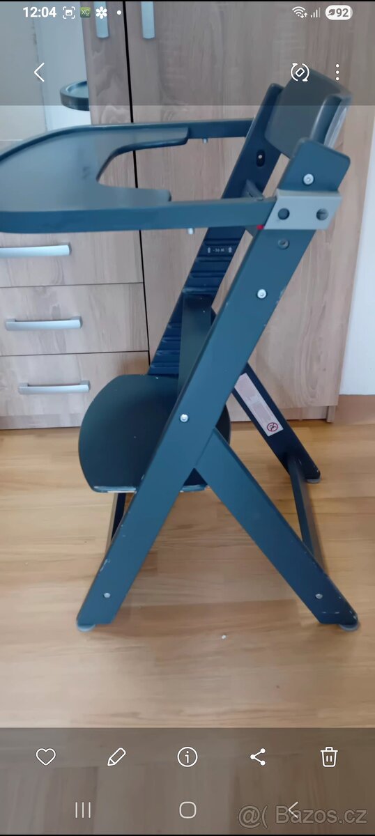 Dětská jídelní židle