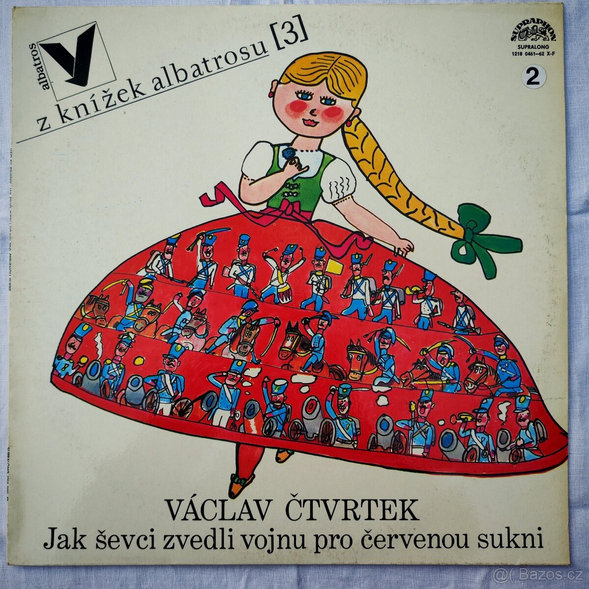 Jak ševci zvedli vojnu pro červenou sukni -2LP Václav Čtvrte