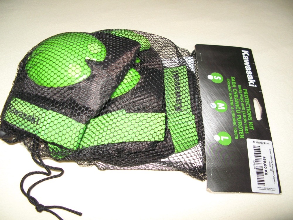 Nová sada chráničů kolen a loktů, velikost M