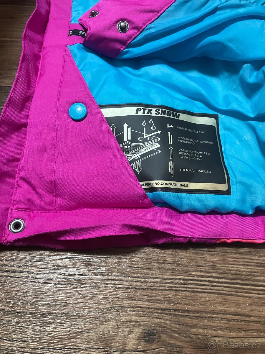 Lyžařská bunda Alpine Pro 152/158