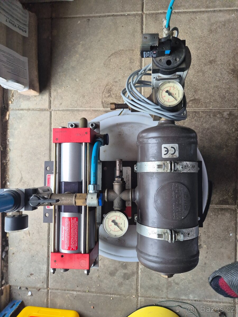 Vysokotlaká pneumatická posilovací jednotka