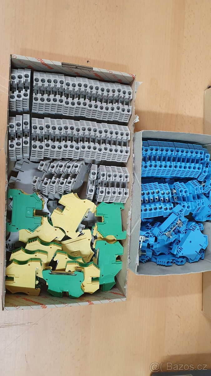 Mix svorek na DIN lištu do rozvaděču