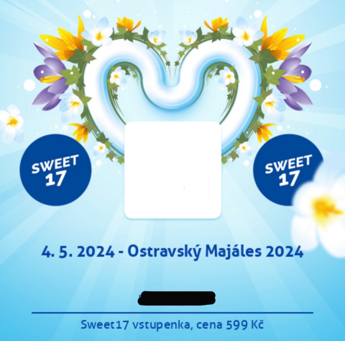 Lístek na Ostravský Majáles-sweet 17