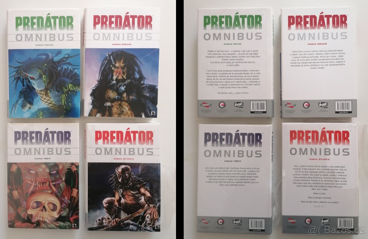 Omnibus Predátor číslo 1 - 4