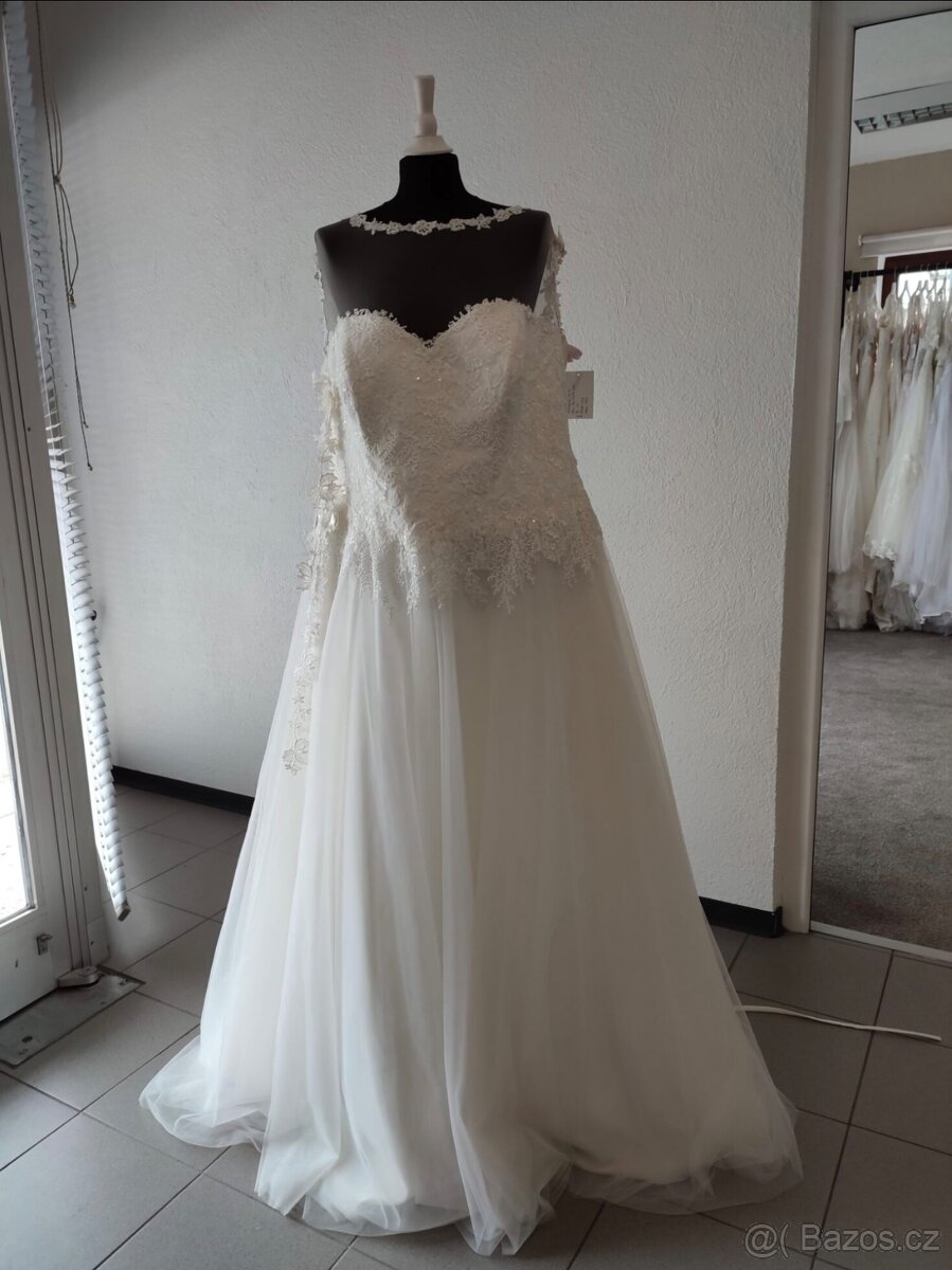 Svatební šaty XL-XXL