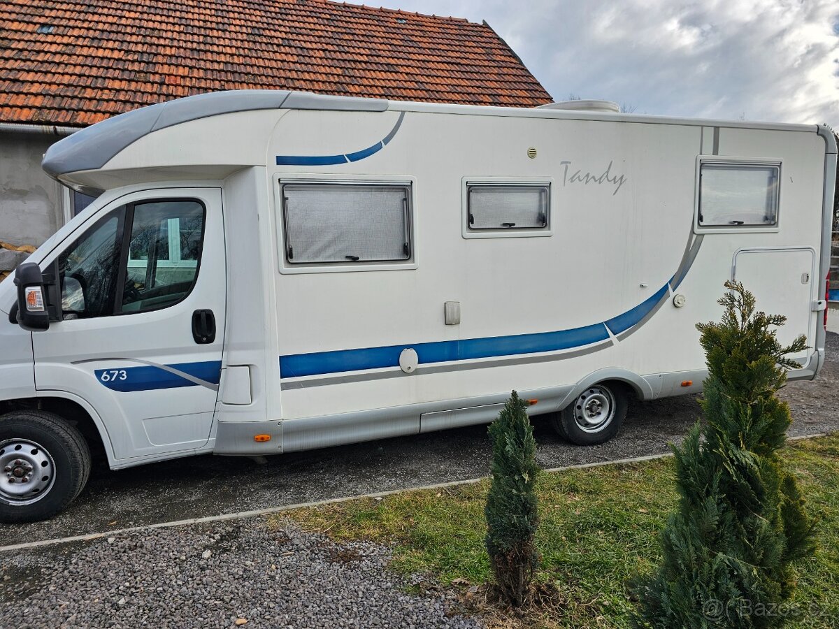 Obytný automobil fiat ducato