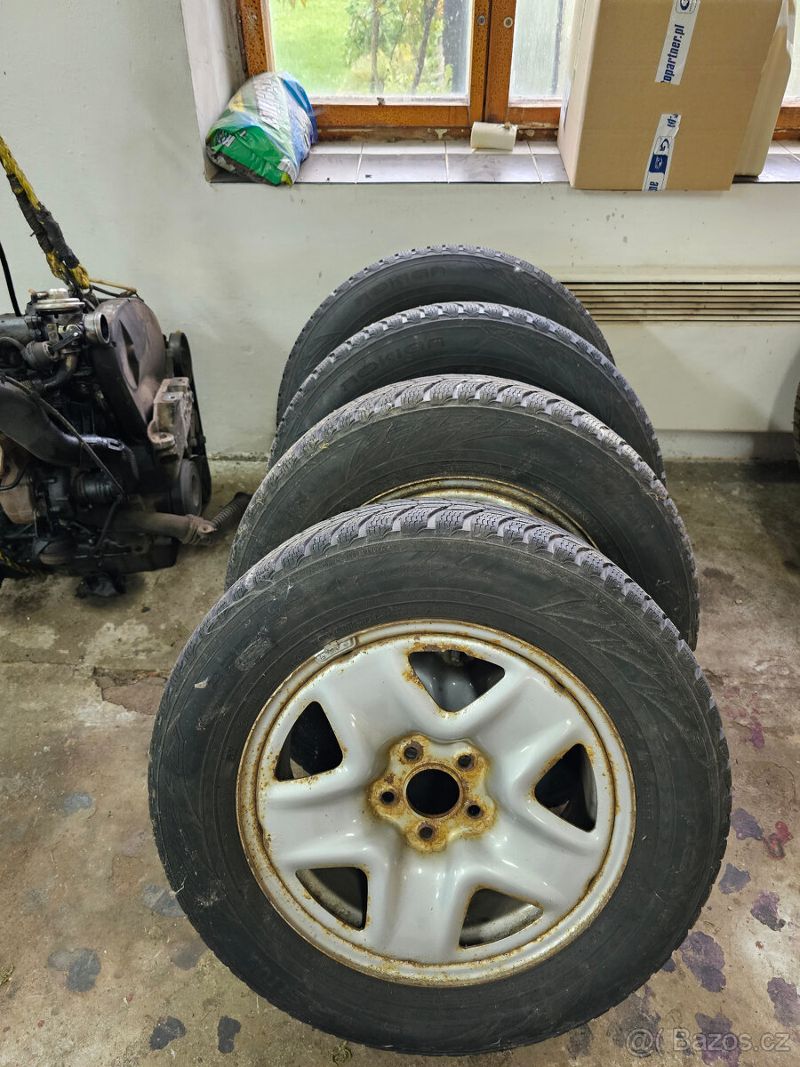 Plechové disky Mazda CX5 plus zimní pneu