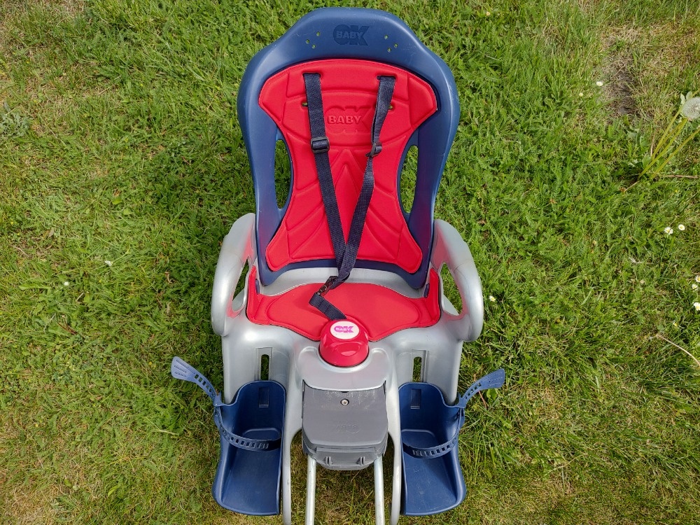 Naklápěcí sedačka na kolo O.K BABY Itálie - možno dva držáky