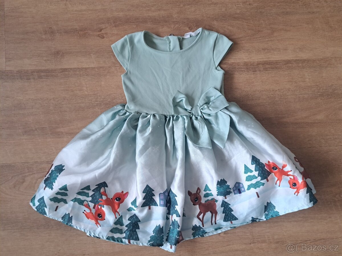 Šaty H&M, vel. 98/104 – pěkný stav