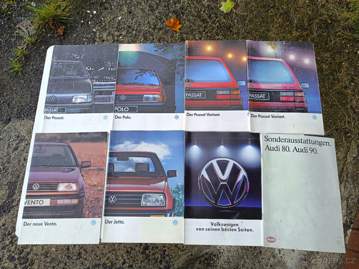 Dobové prospekty VW