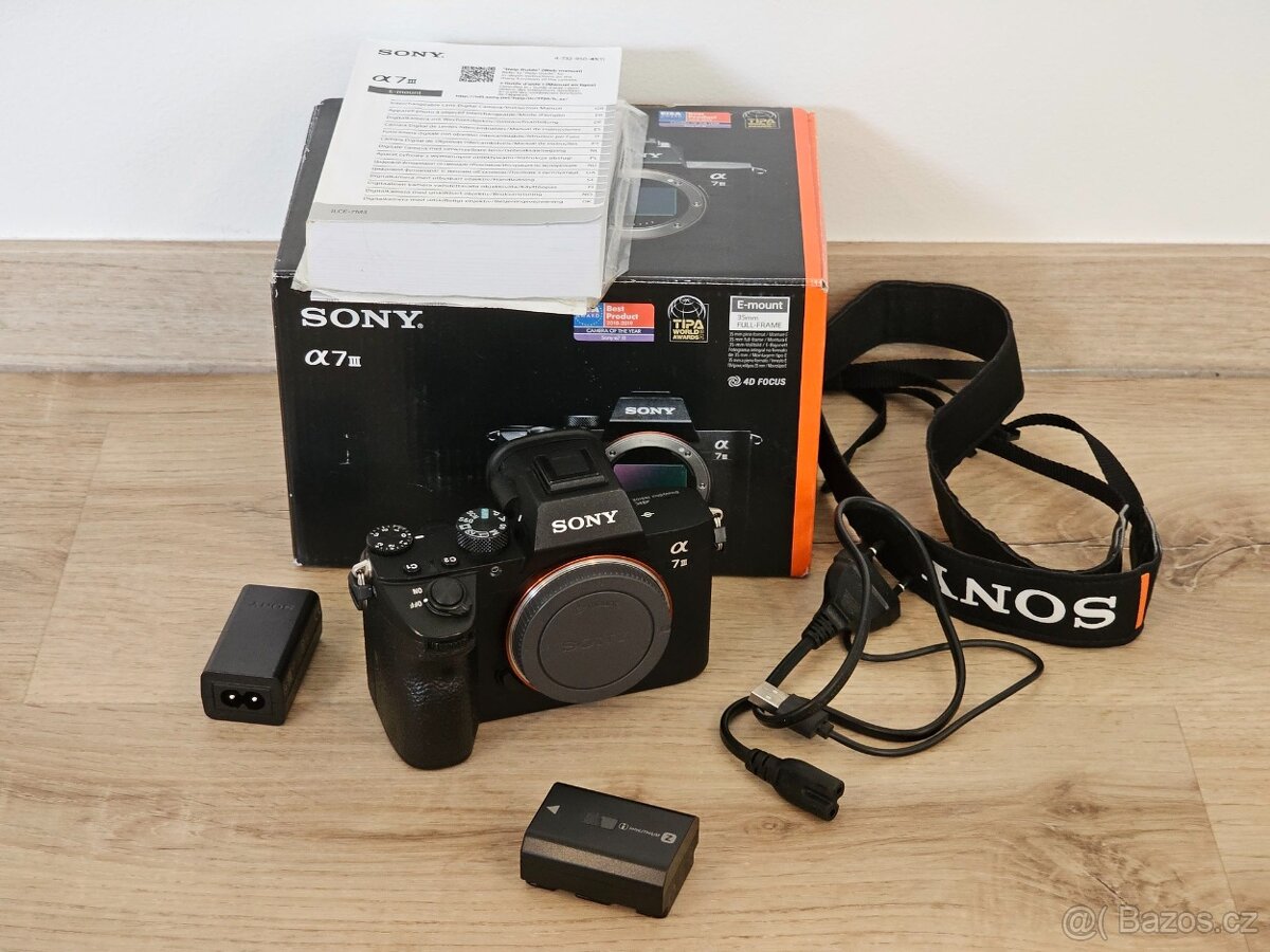 Sony A7 III TOP STAV