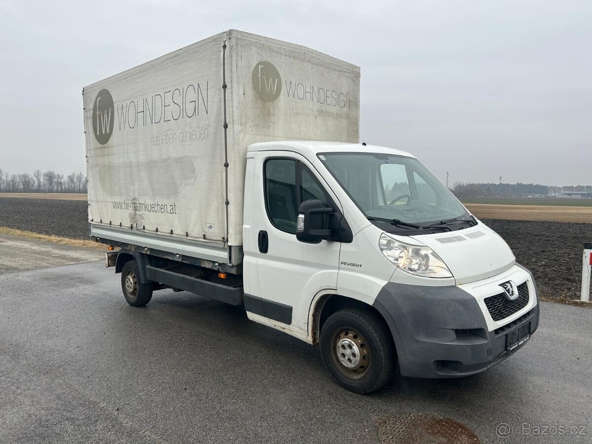 Peugeot boxer plachta