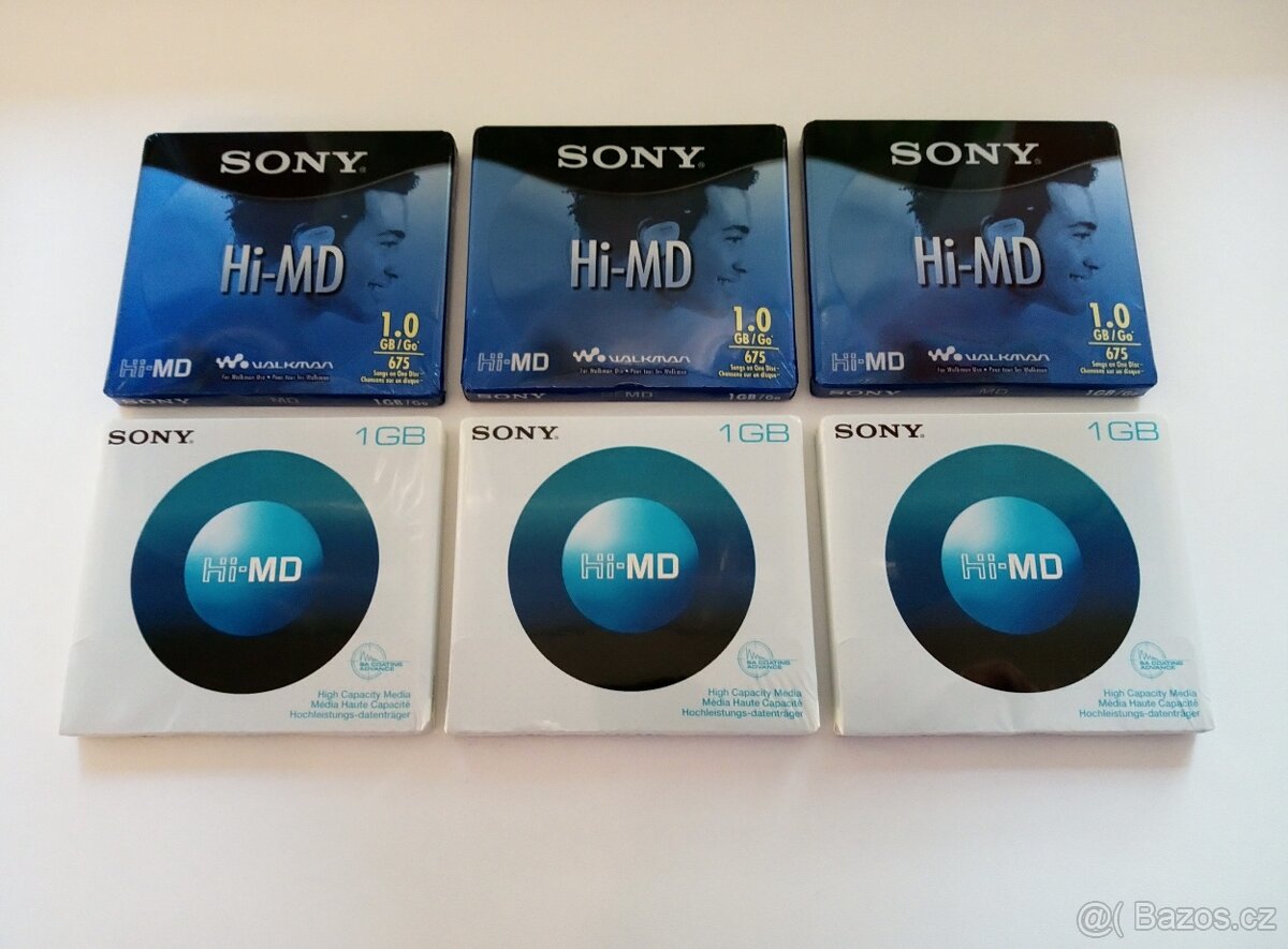 MiniDisc Sony Hi-MD 1GB Japan
