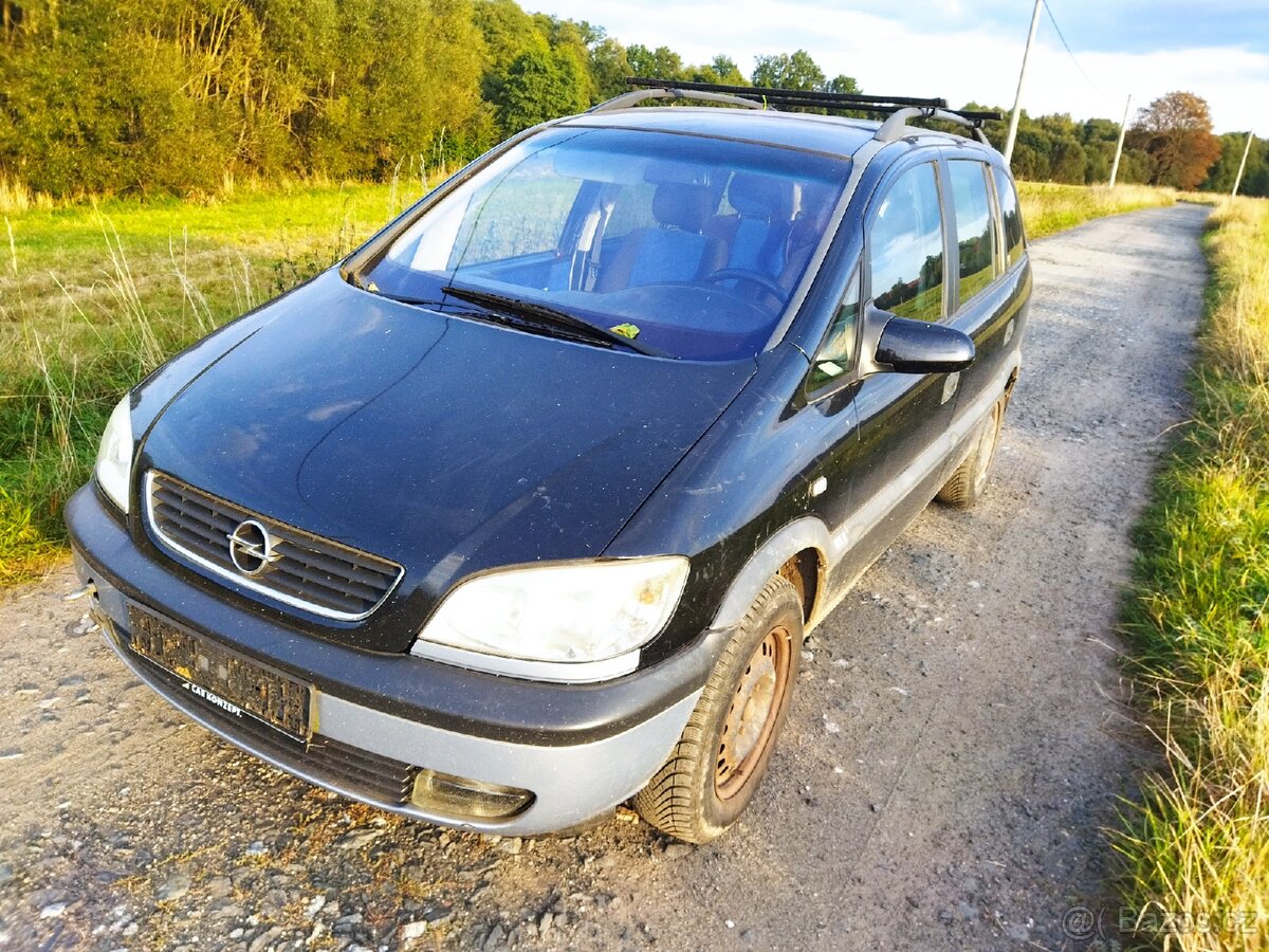 Prodám veškeré náhradní díly z Opel Zafira A, 1.8 92Kw