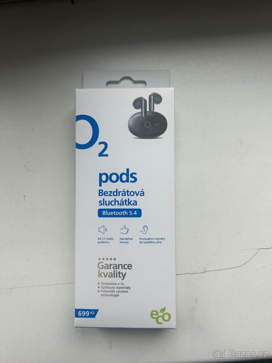 O2 pods černá