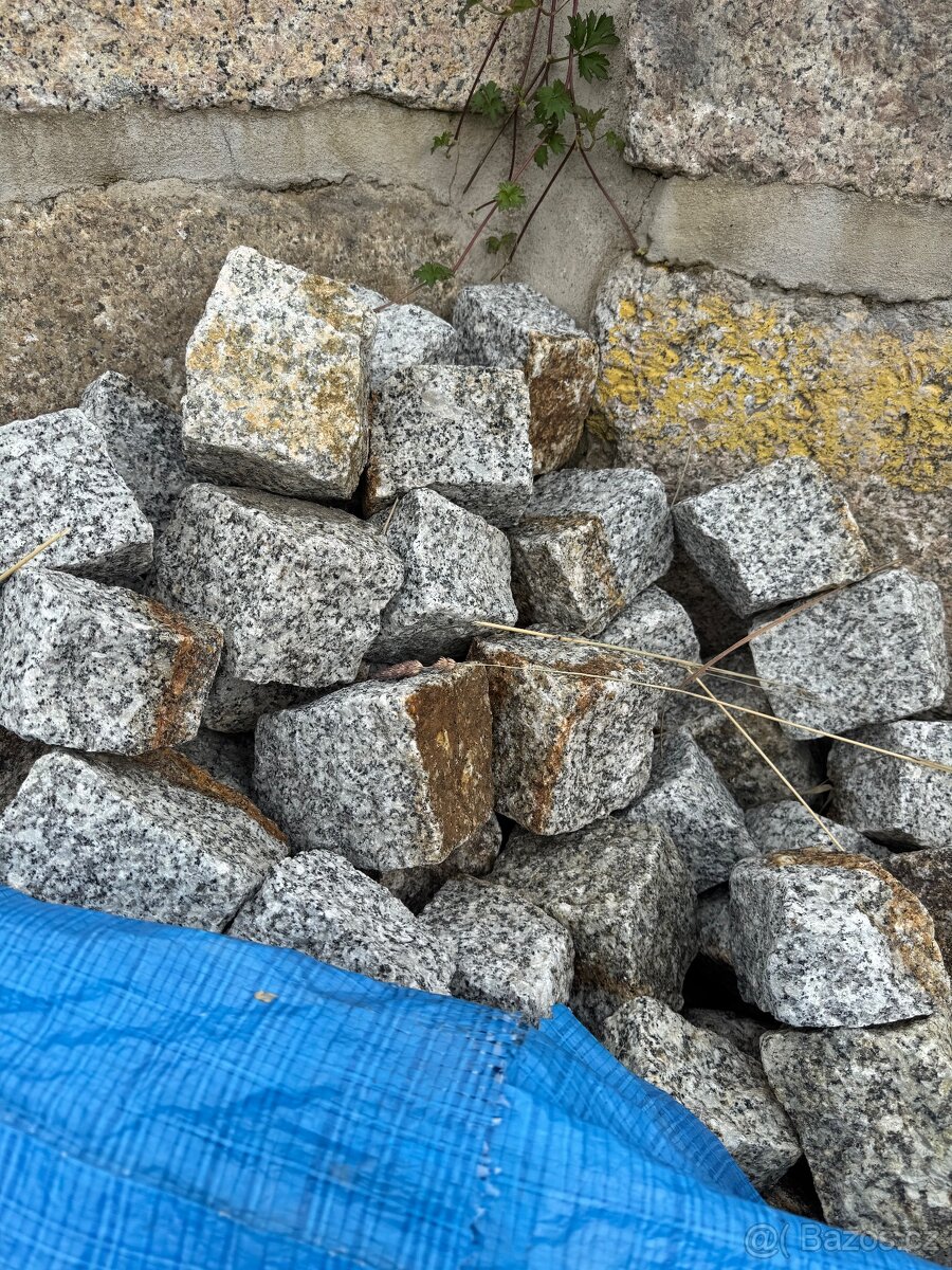 Žulové kostky 10x10