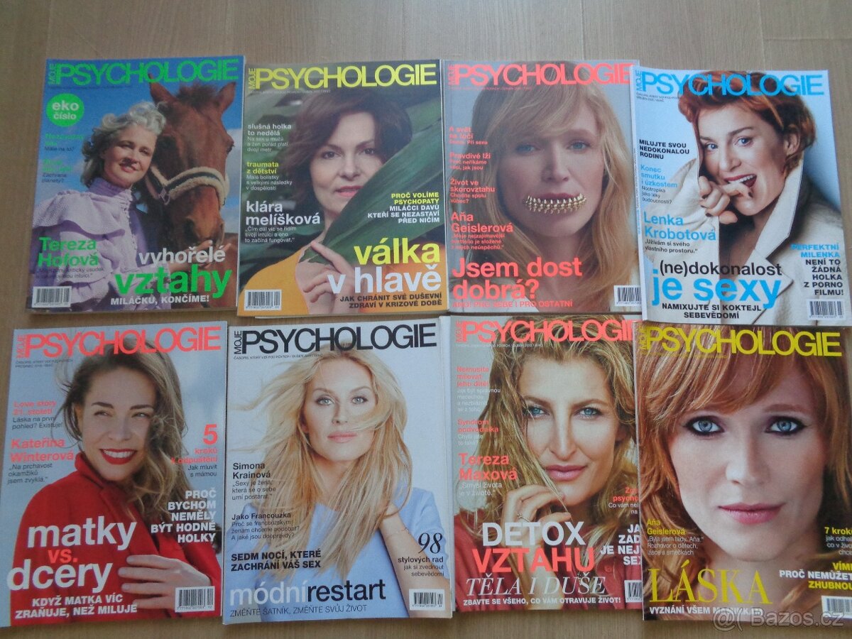 prodám časopisy Moje psychologie