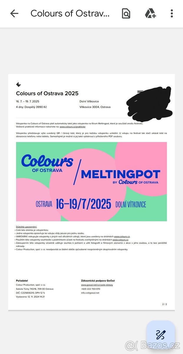 Colours of Ostrava 2025