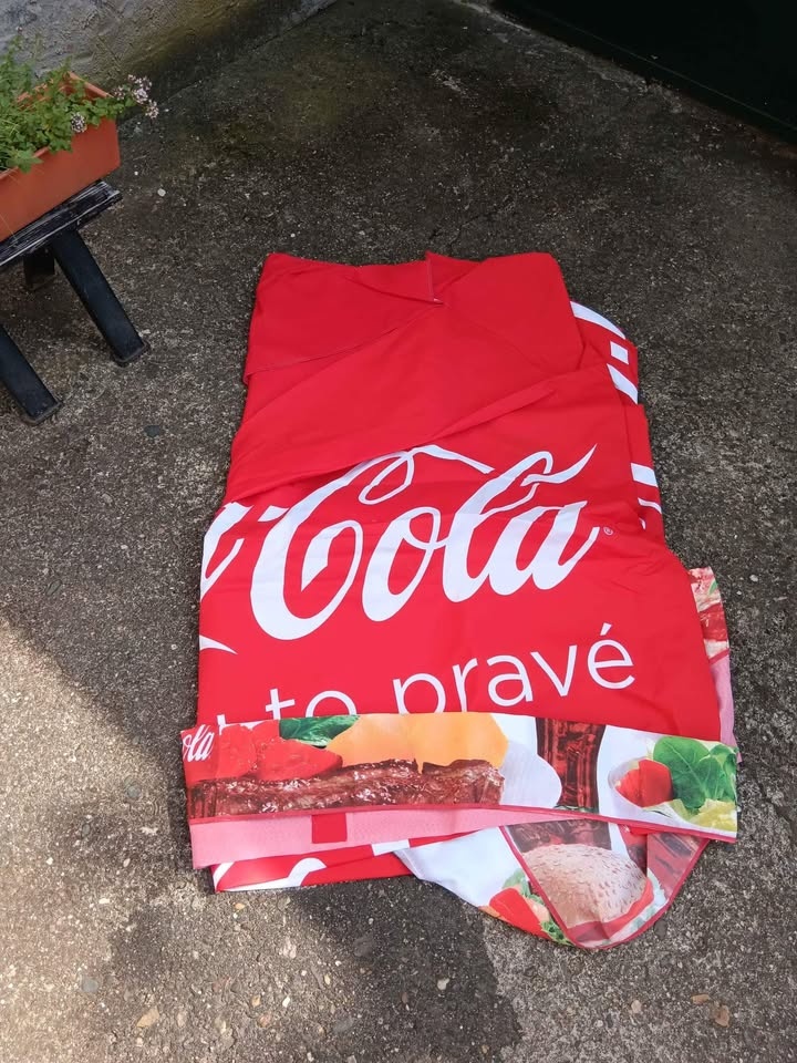 Nová plachta na slunečník 3,5m