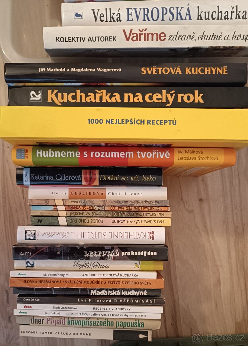 Kuchařské knihy z pozůstalosti