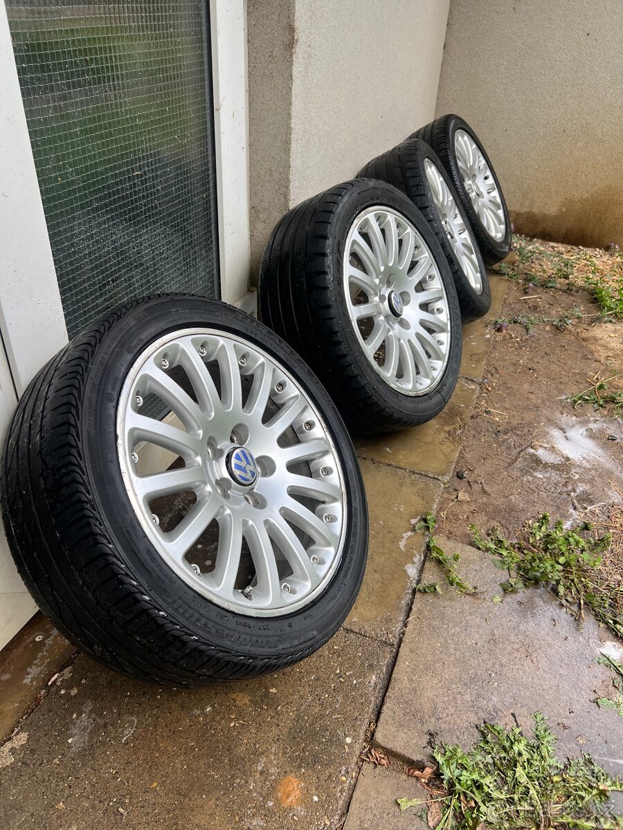 2 dílné oem VW BBS Monte Carlo R17  5x112