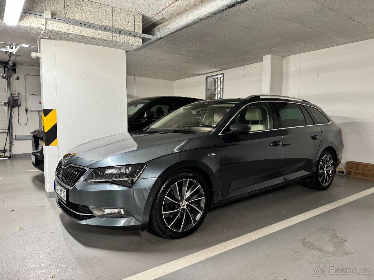 ŠKODA SUBERB 3, L&K, 140KW, garážovaný, 147.000 km, ČR původ