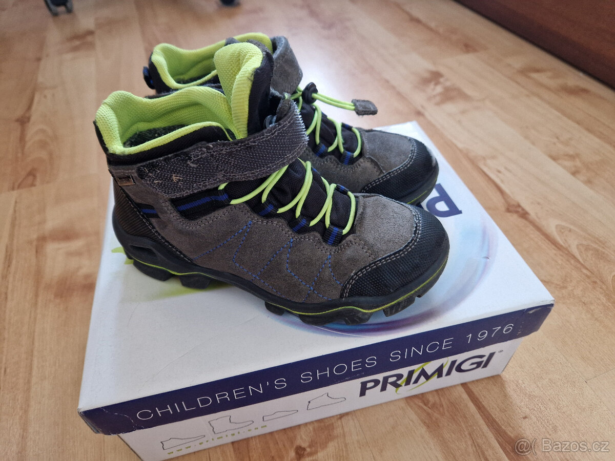 Primigi dětské celoroční boty GORE-TEX velikost 33