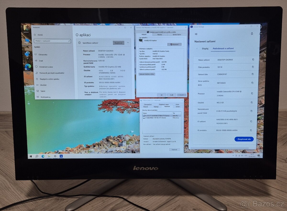 Lenovo All in One IdeaCentre C540