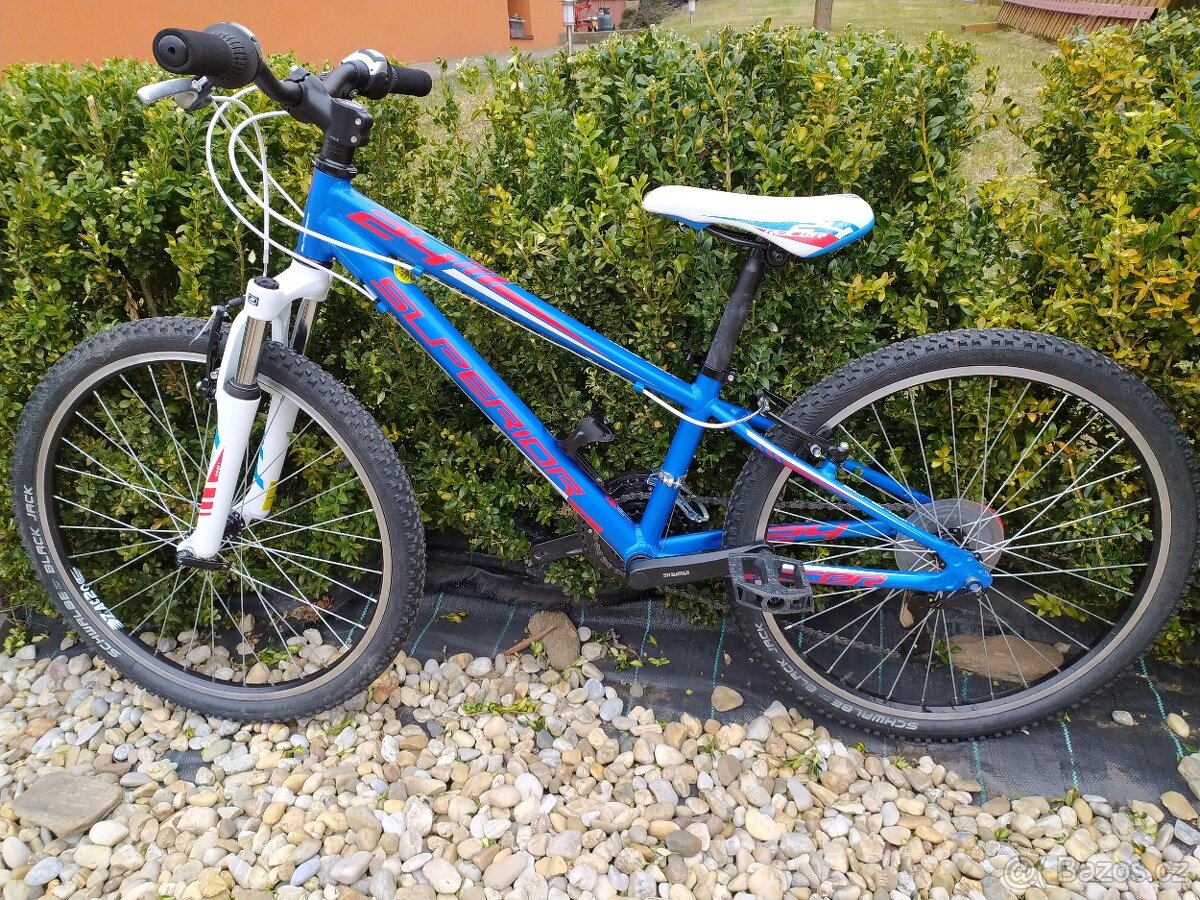 Dětské kolo Superior Racer velikost 24"