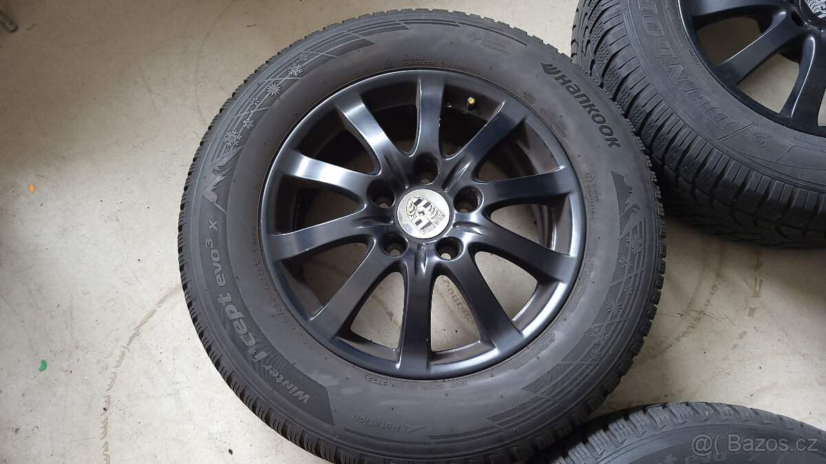 Original zimní ALU kola Porsche Cayenne 17" 5x130