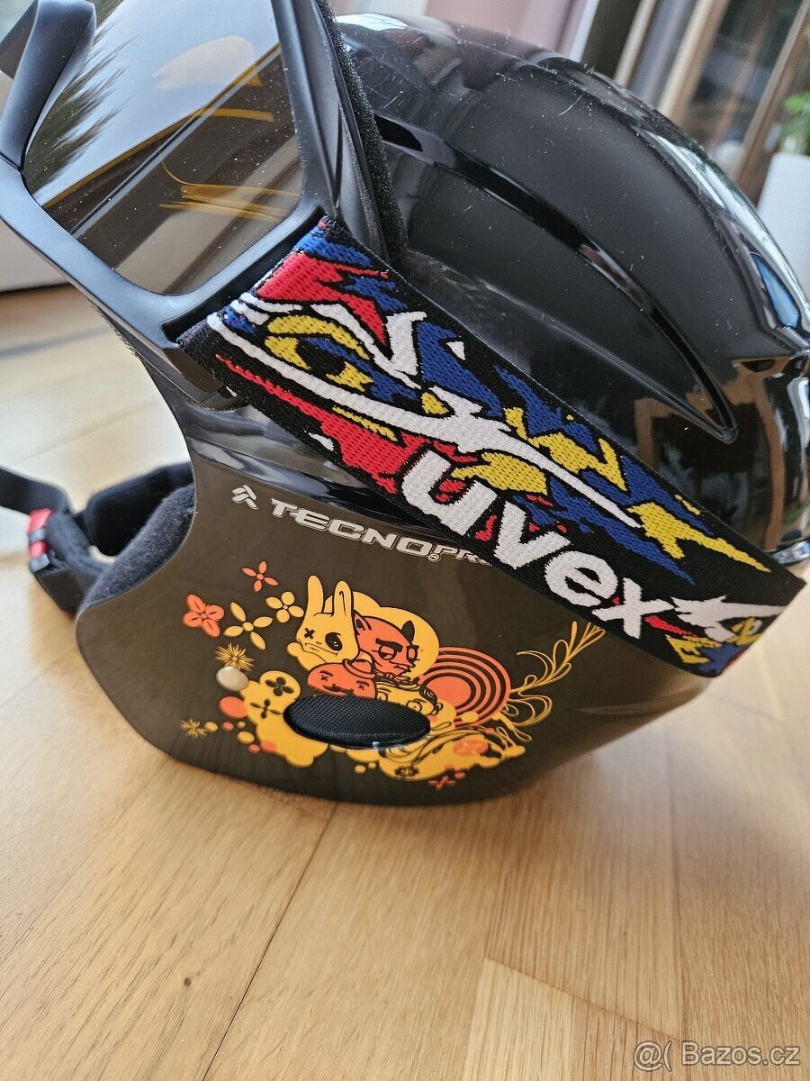 Dětská helma TecnoPro na lyže /snowboard + brýle UVEX zdarma